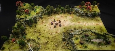 Escenario Campamento en el bosque 