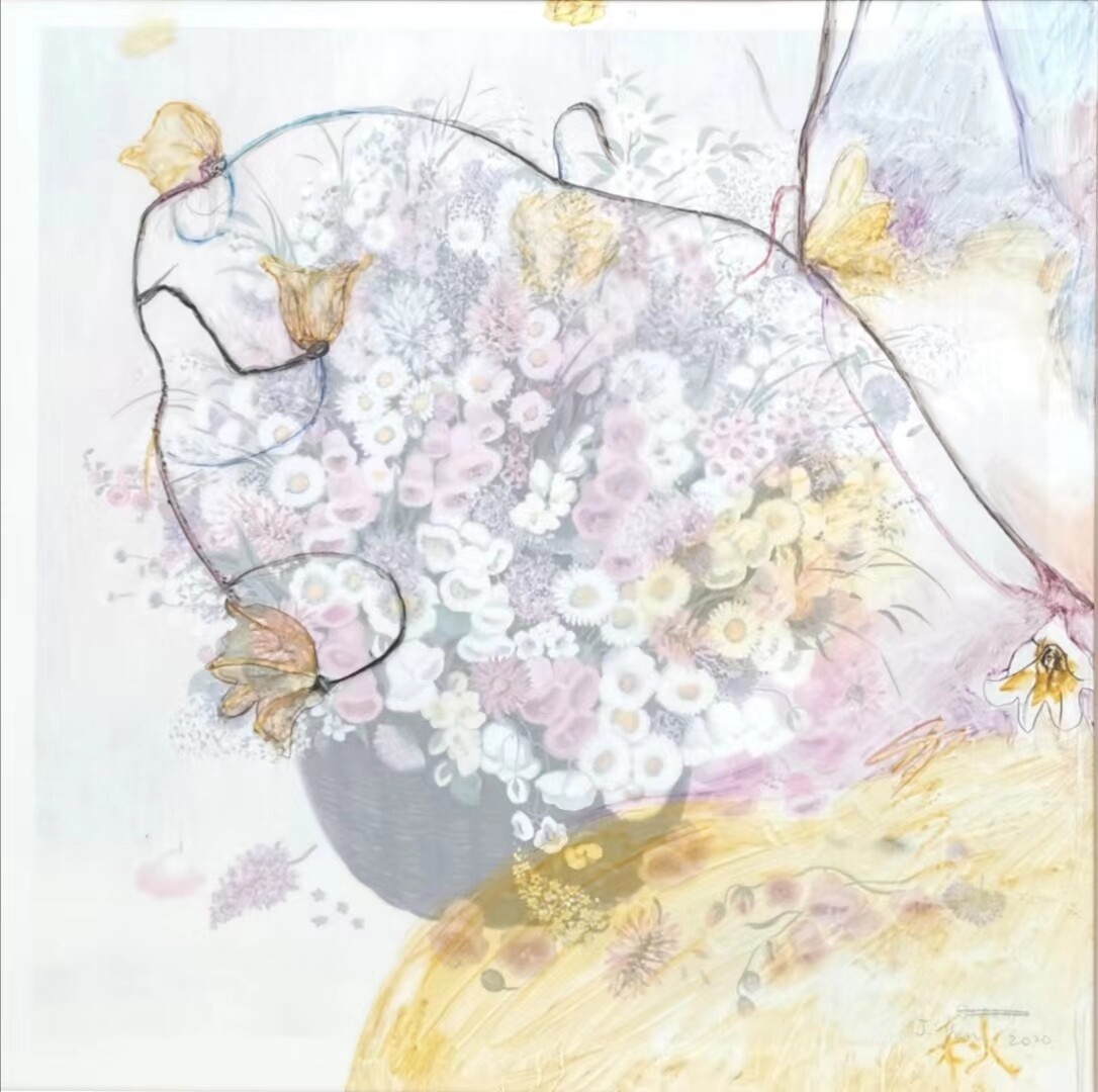 Flowers in Fog 01  (雾里看花 01)