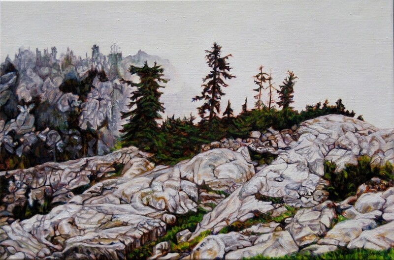 Mount Seymour: Mist and Rock