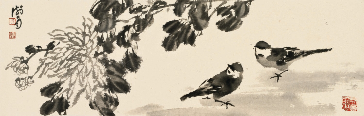 Sound of Autumn  + Poem (秋声 + 诗一首) limited edition print