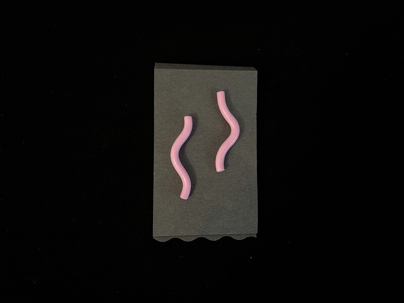 “Squiggly life” earrings