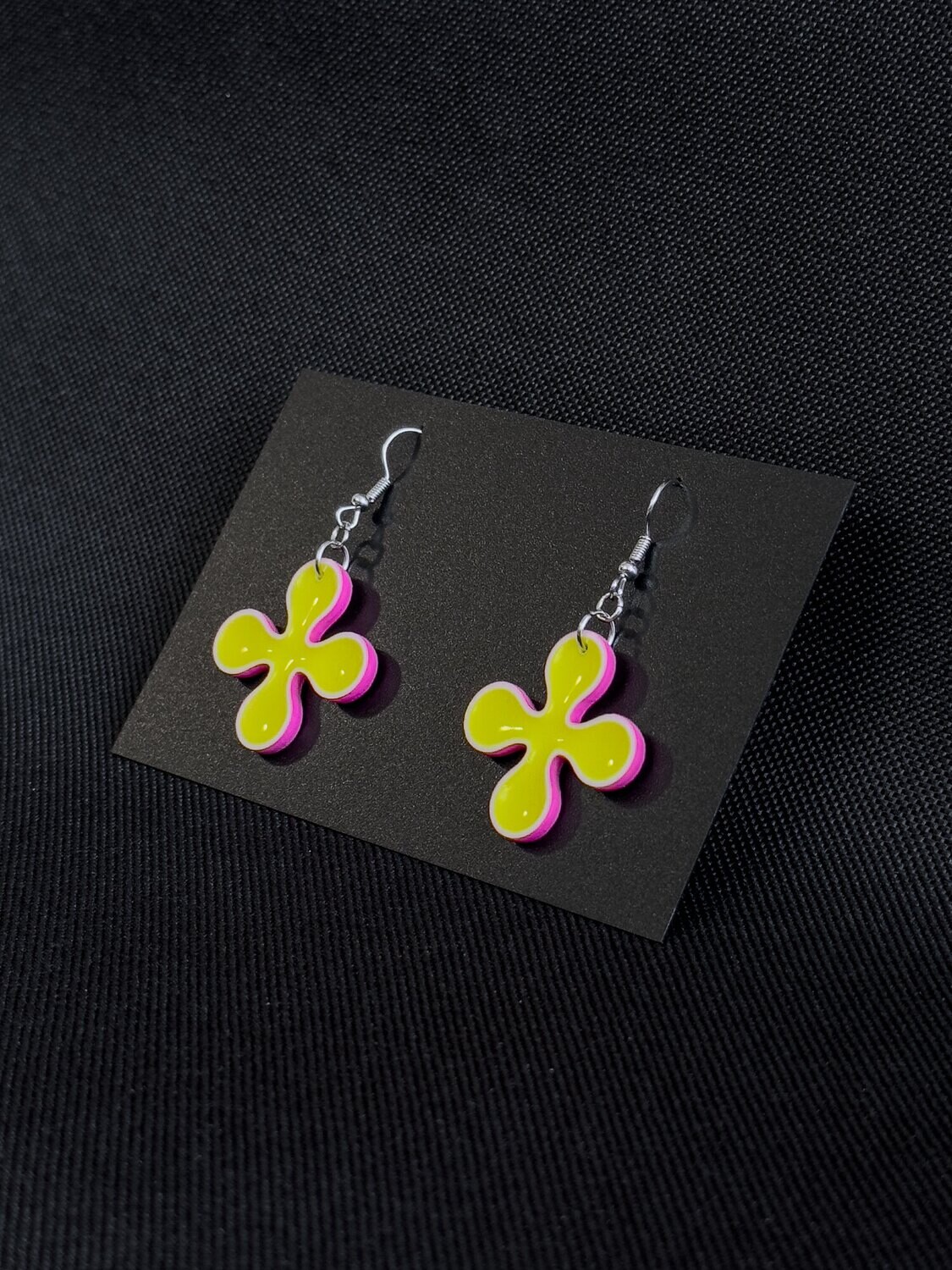 ELEMENTS vol.2 - Earrings (Pink White Yellow) series #2