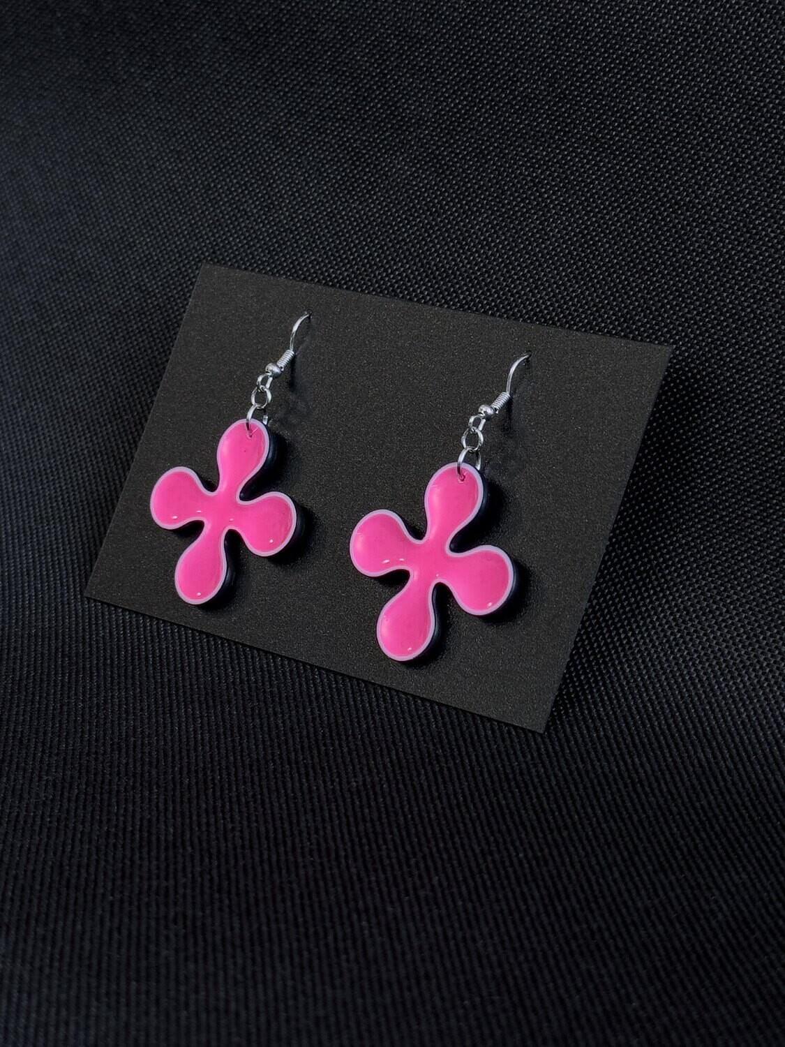 ELEMENTS vol.2 - Earrings (Black White Pink) series #1