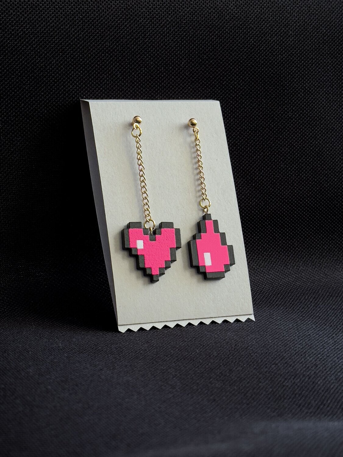 “Love & tears” earrings