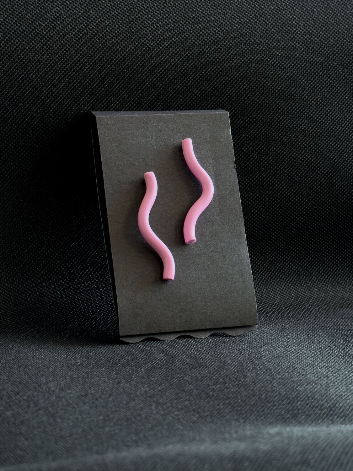 “Squiggly life” earrings