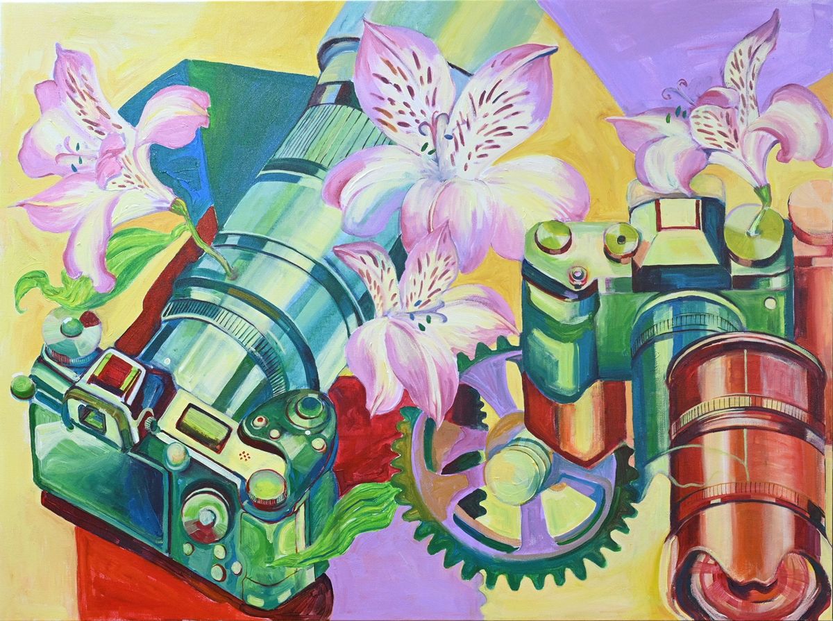 Cameras and Flowers