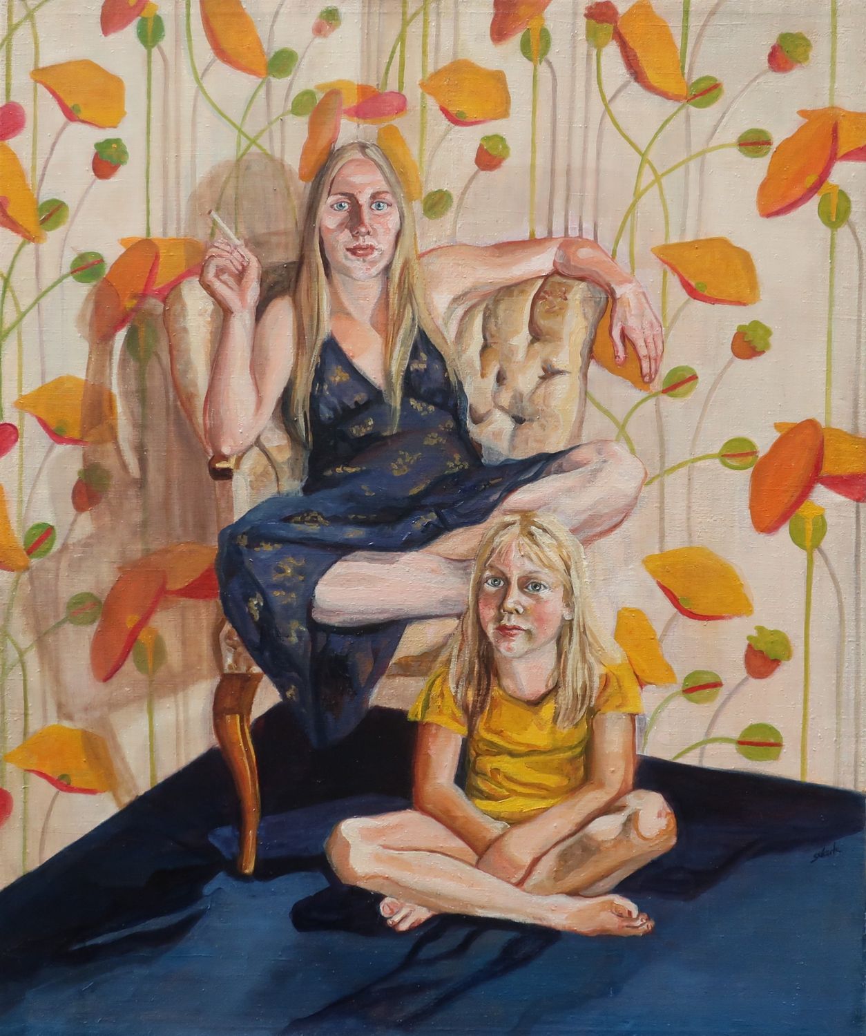 A Woman and her Daughter 女人和她的女儿