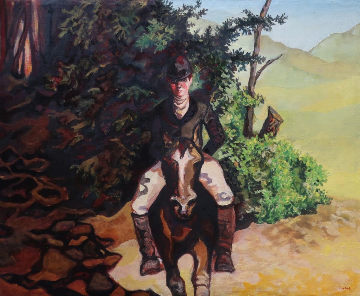 Horse Woman  骑马的女人