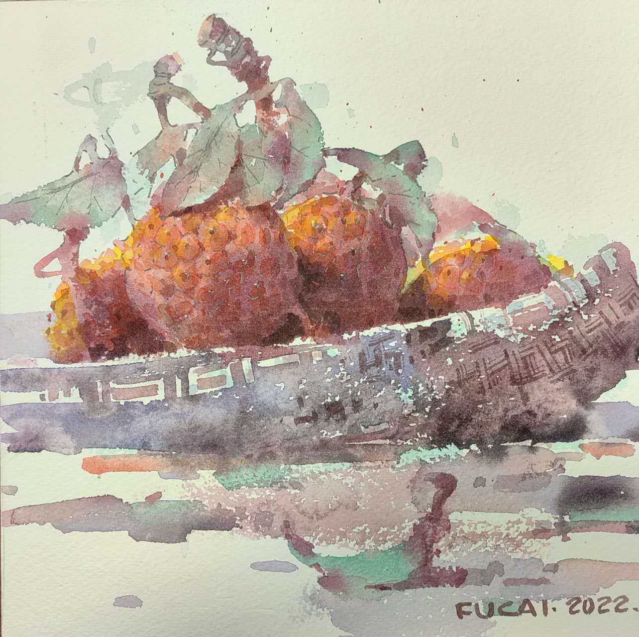 Lychee Basket 荔枝满竹筐