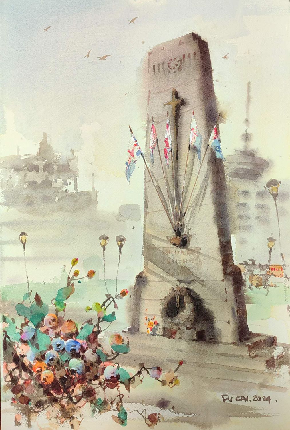 Victory Square Cenotaph 纪念碑