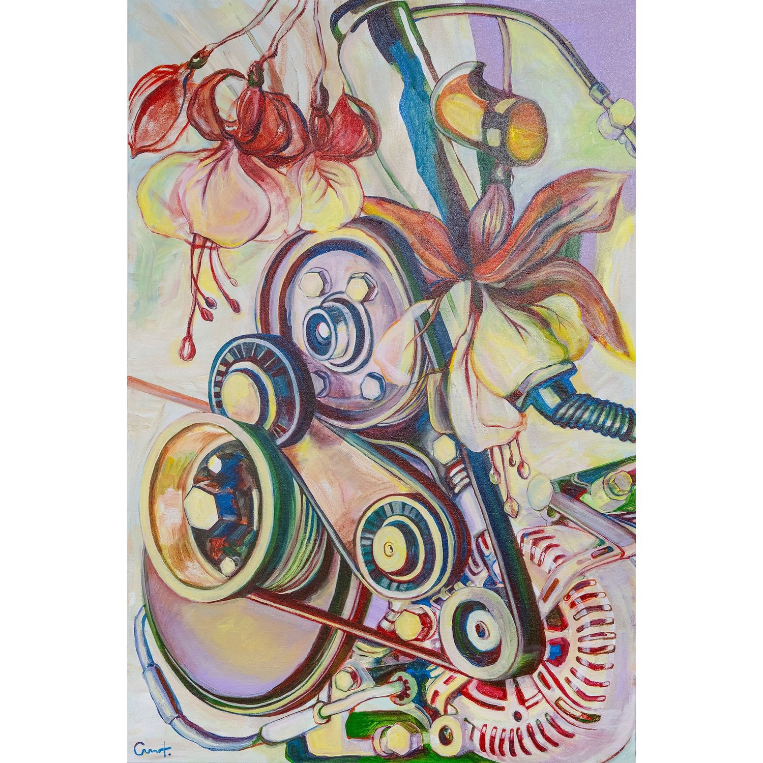 Machinery and Flowers
