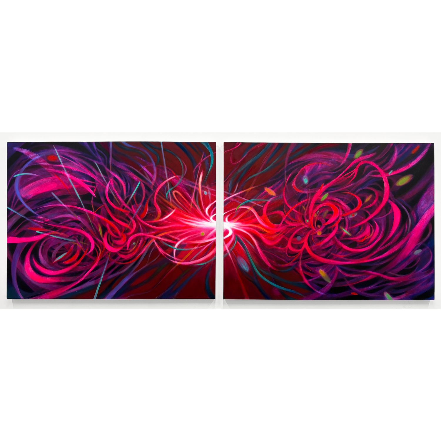A Kiss (diptych) 一个吻