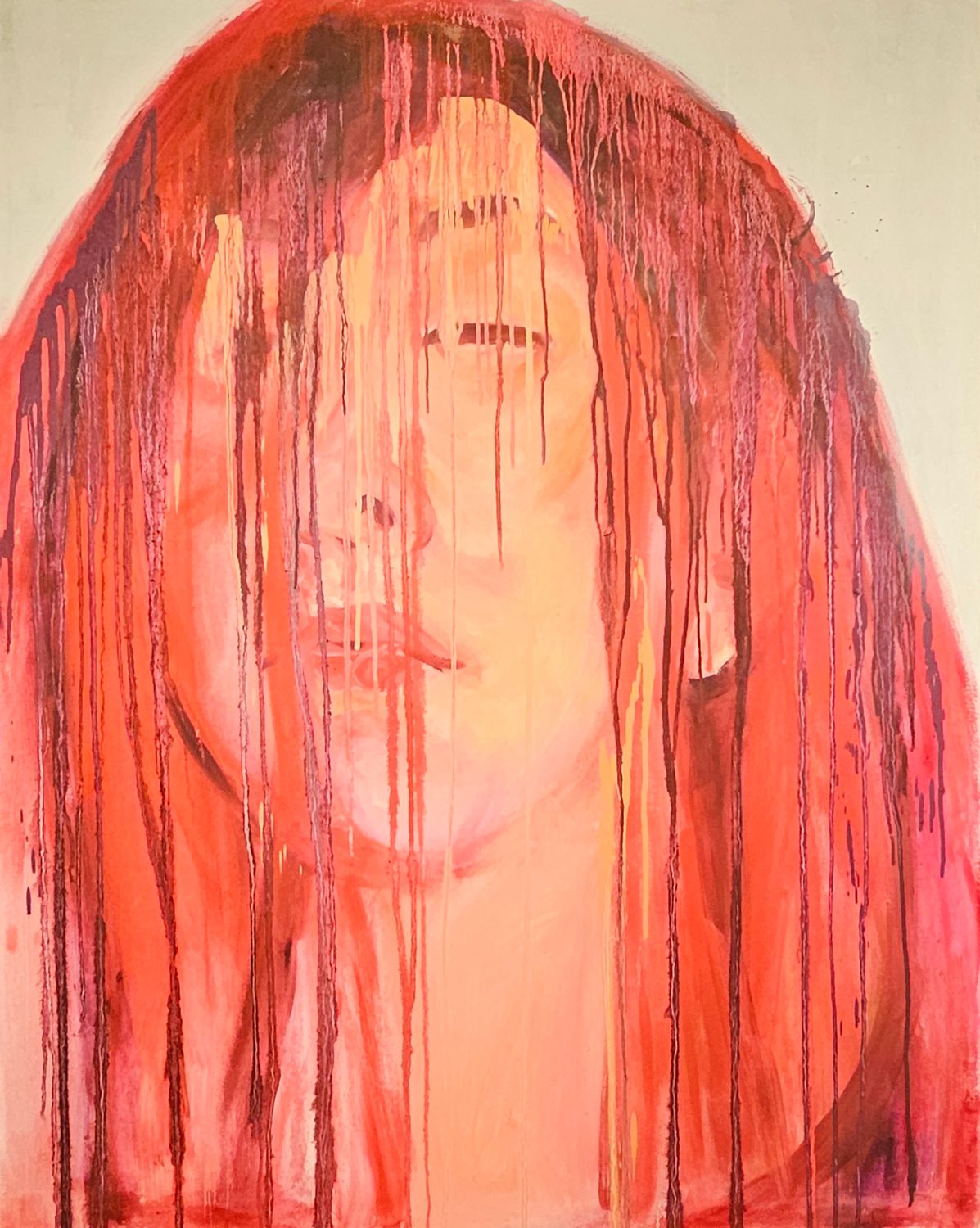 Red Scarf 01  红纱巾 01