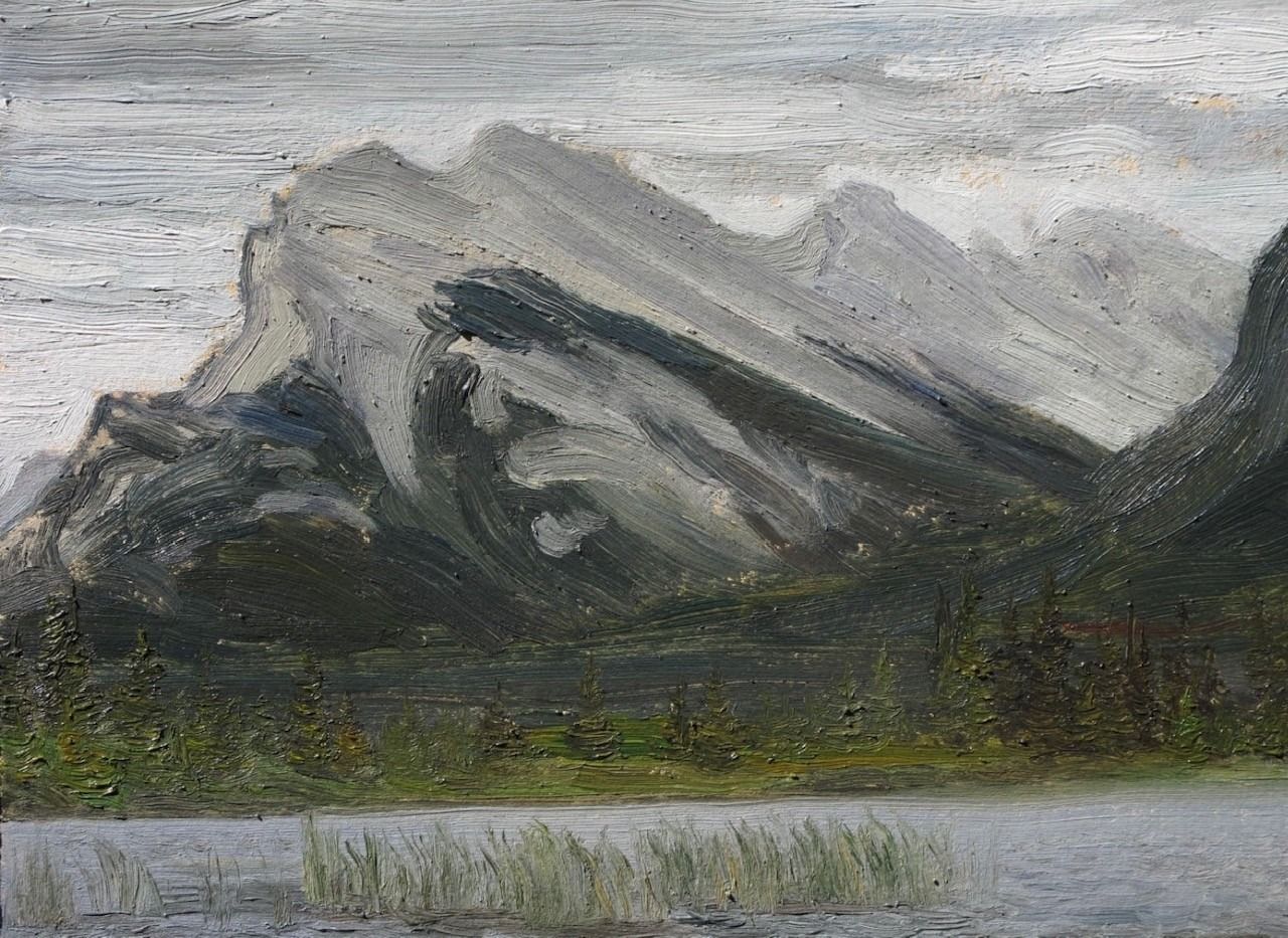 Mount Rundle, Study of Greys