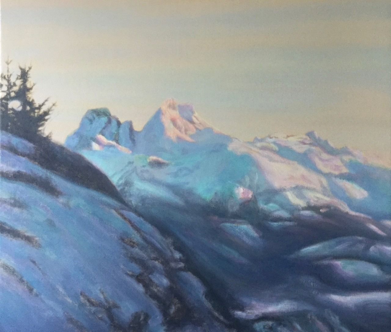 Sky Pilot, Fleeting Light along the Tantalus Range