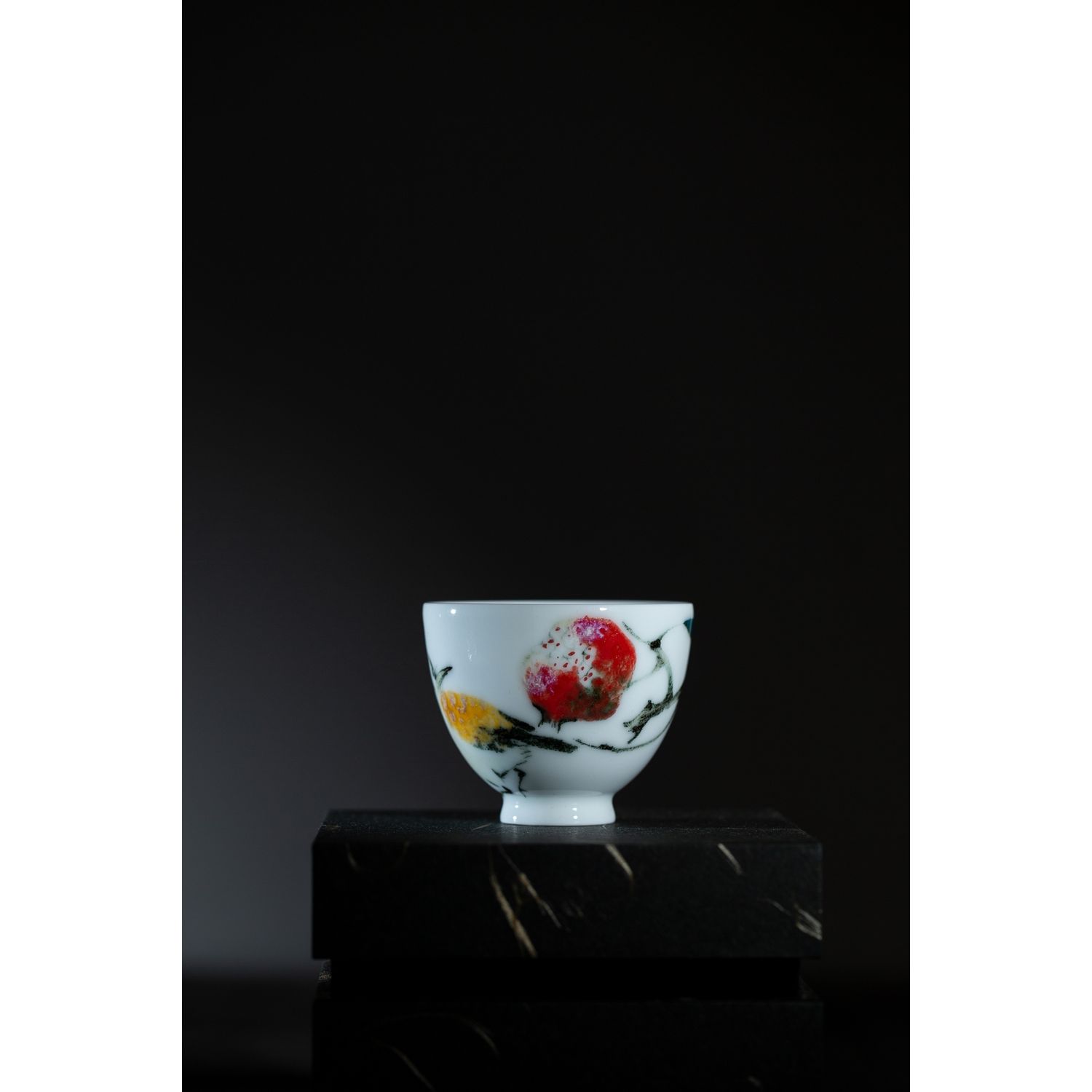 Bird and Pomegranate 小鸟石榴图 Bird and Pomegranate 小鸟石榴图