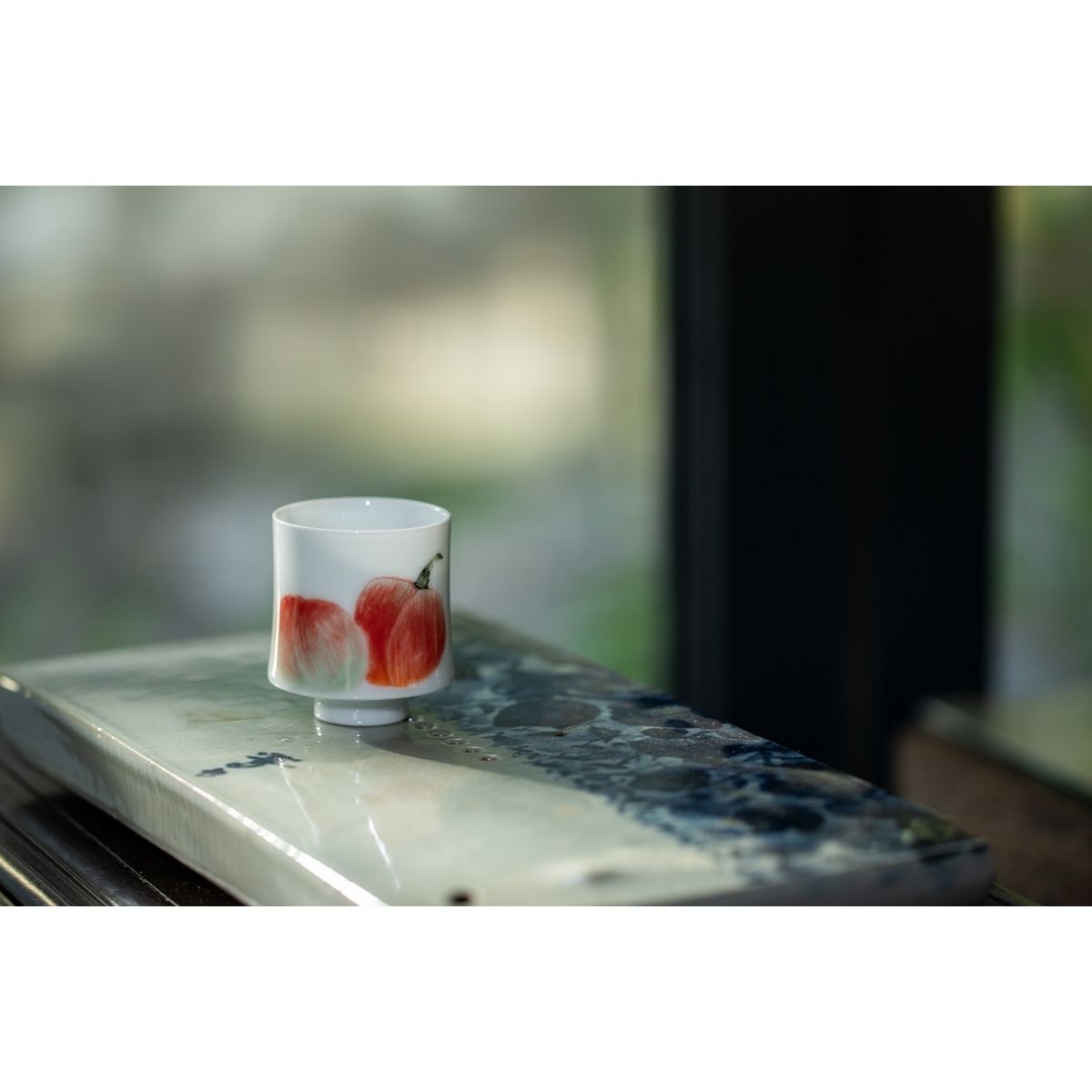 Peach Straight-Rim Cup 桃之夭夭直口杯 Peach Straight-Rim Cup 桃之夭夭直口杯