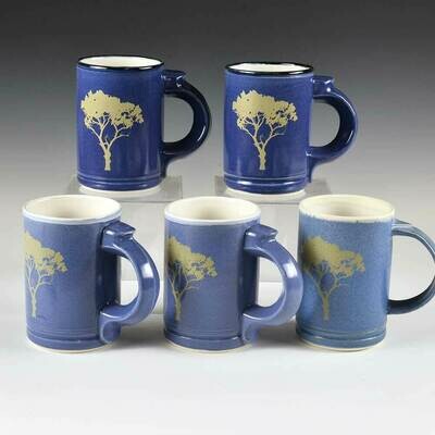 Tree Mugs with Beautiful Blue colors. Porcelain with our custom-designed Tree Mugs with Beautiful Blue colors. Porcelain with our custom-designed