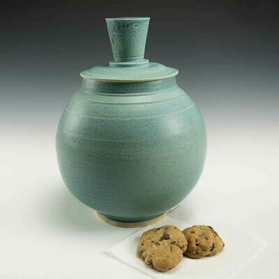 Cookie Jar - Robins Egg Blue. A beautiful storage Jar for your counter top. Cookie Jar - Robins Egg Blue. A beautiful storage Jar for your counter top.