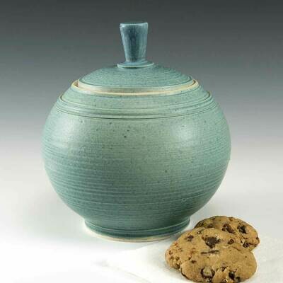 Cookie Jar - Robins Egg Blue. A beautiful storage Jar for your counter top. Cookie Jar - Robins Egg Blue. A beautiful storage Jar for your counter top.