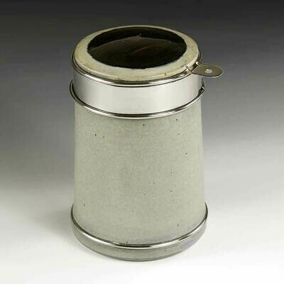Spice Jar with Polished Stainless steel, forged detailing - Great Accent Piece Spice Jar with Polished Stainless steel, forged detailing - Great Accent Piece