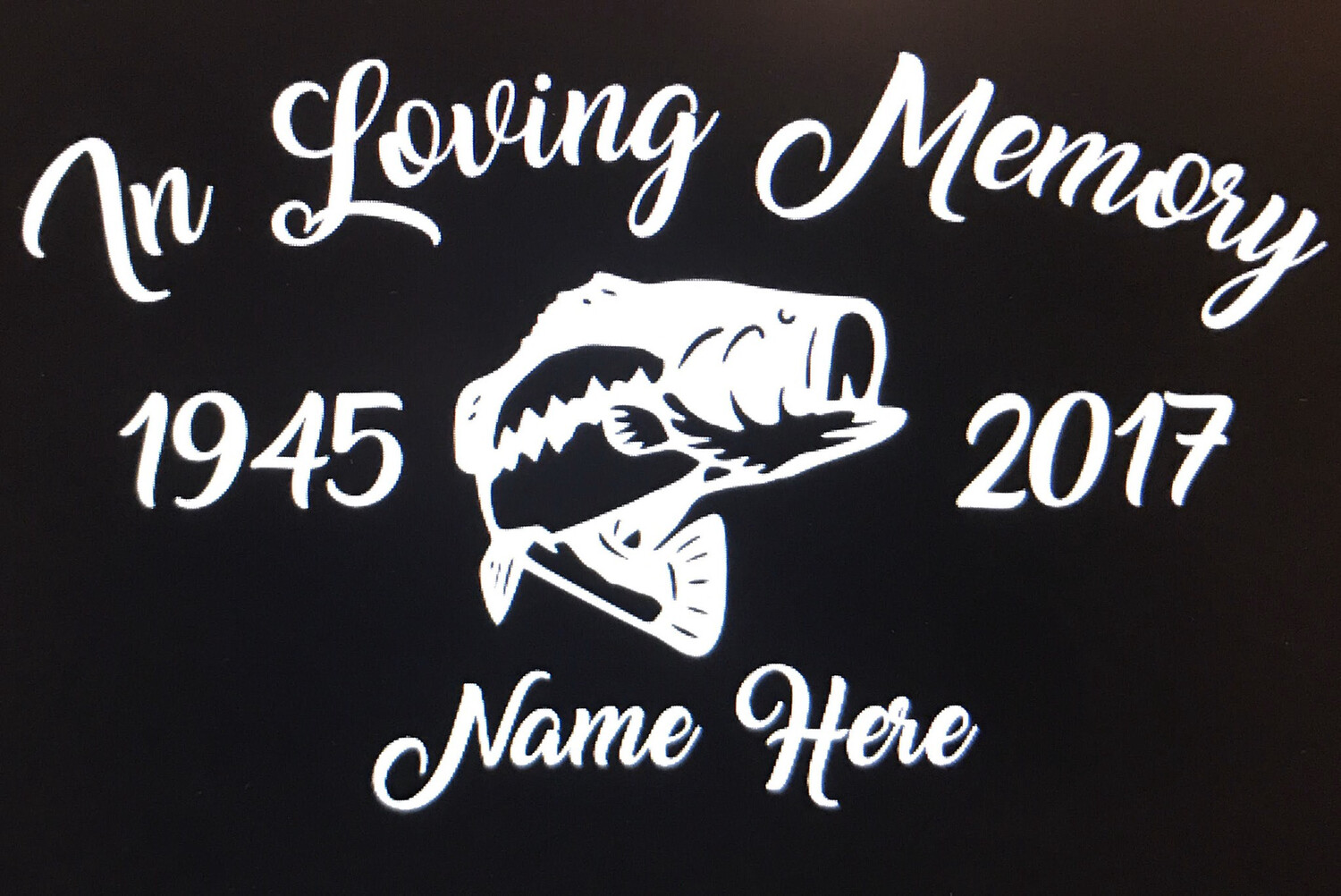 Fish In Loving Memory