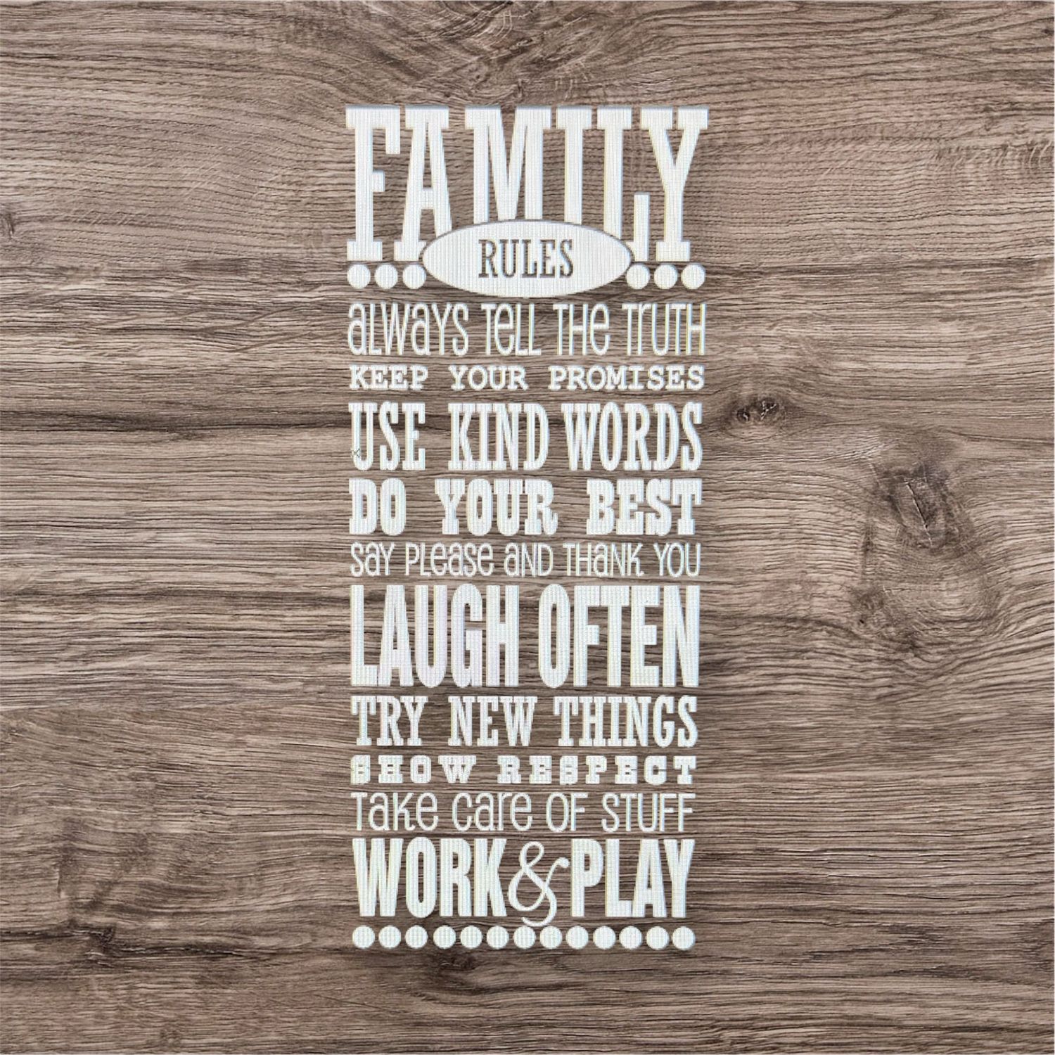 Family Rules