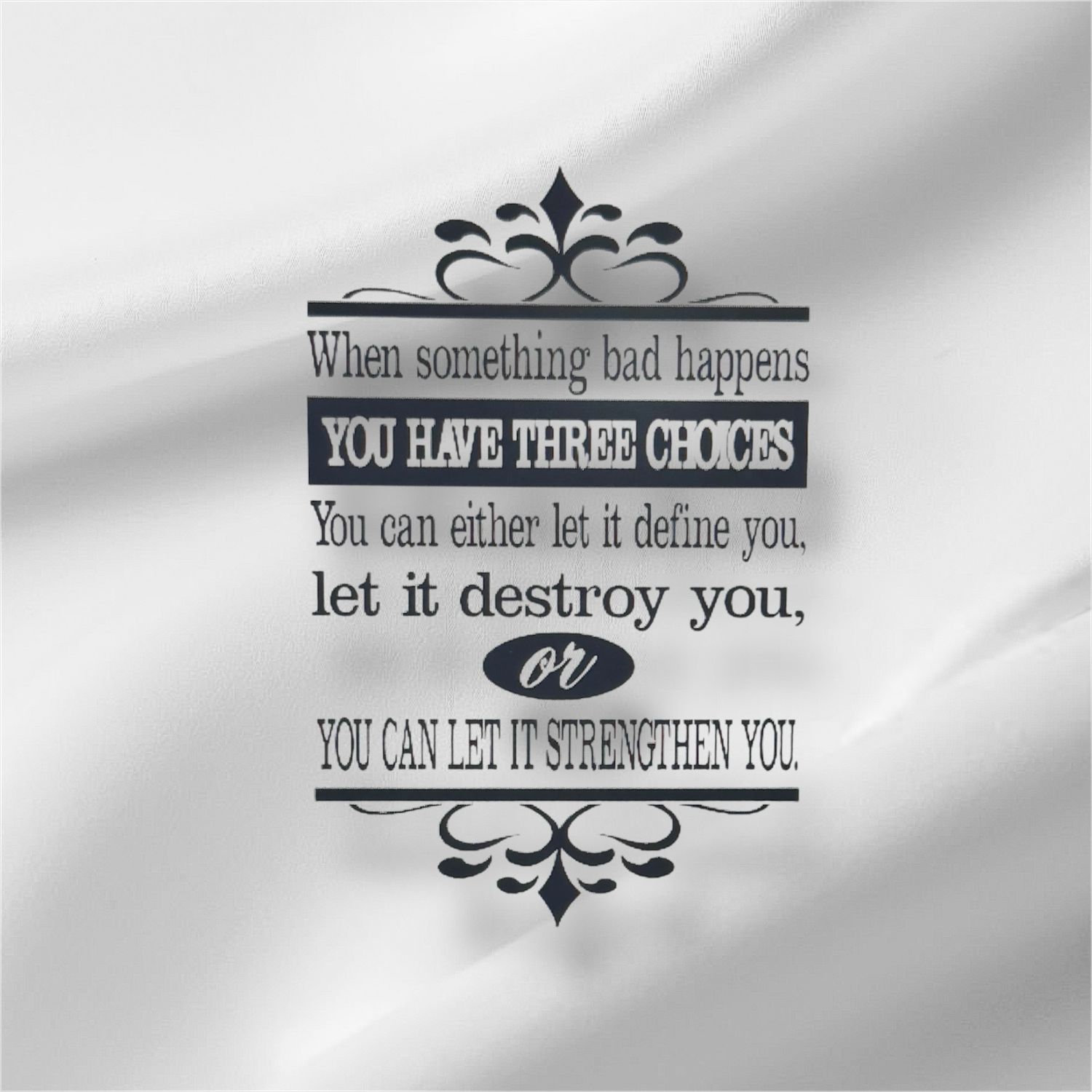 You Have Three Choices