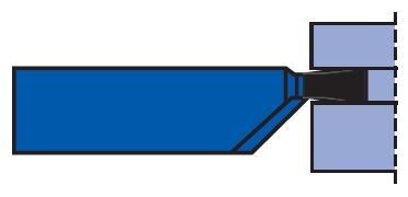 Parting Blade -Brazed on tip