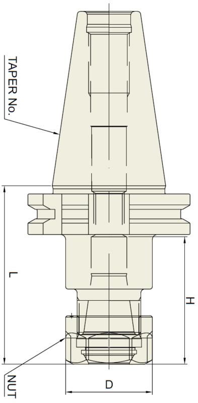 YG-1 BT - ER Collet Collet Chuck