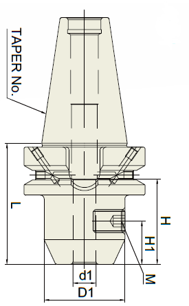 YG-1 BT - Sidelock Endmill Holder