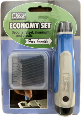 Noga Deburring Handle &amp; 20 BS1010 Blades