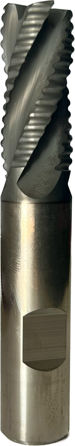 YG-1 K-2 (Solid Carbide) Multi-Flute Roughing Slotted Shank