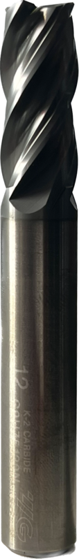 YG-1 K-2 (Solid Carbide X-Coating) 4Flute (45º Chamfer)