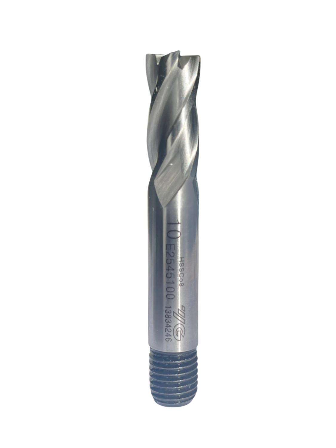 YG-1 HSSCo8 4-8 Flute Short Threaded Shank