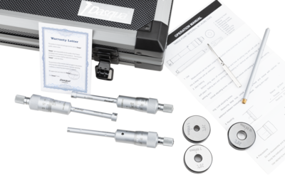 Dasqua Three Points Inside Micrometer Set 0.005mm Acc