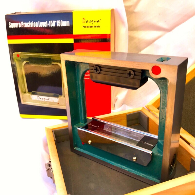 Dasqua Square Precision Level 0.05mm/m Acc