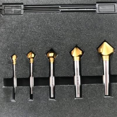 ​YG-1 HSSCo8 90º Countersink TIN Set