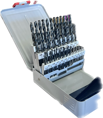 YG-1 HSS(M2) Jobber Drill Set (51pc) 1.0 to 6.0mm (0.1mm Inc)