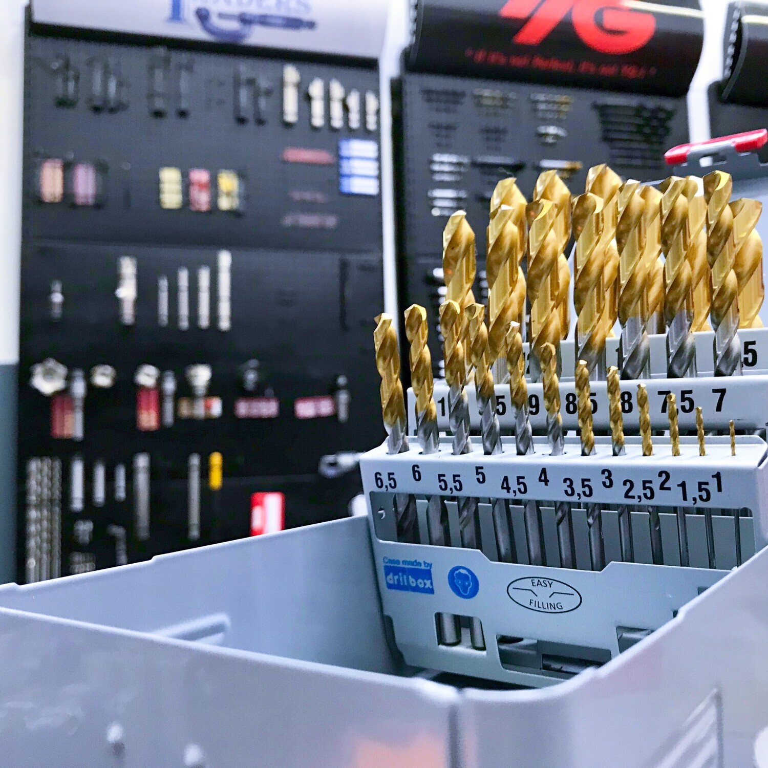 YG-1 Gold-P Drill Jobber SET (25pc) 1.0mm to 13.0mm (0.5 Inc)