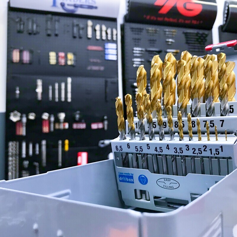 YG-1 Gold-P Drill Jobber SET (25pc) 1.0mm to 13.0mm (0.5 Inc)