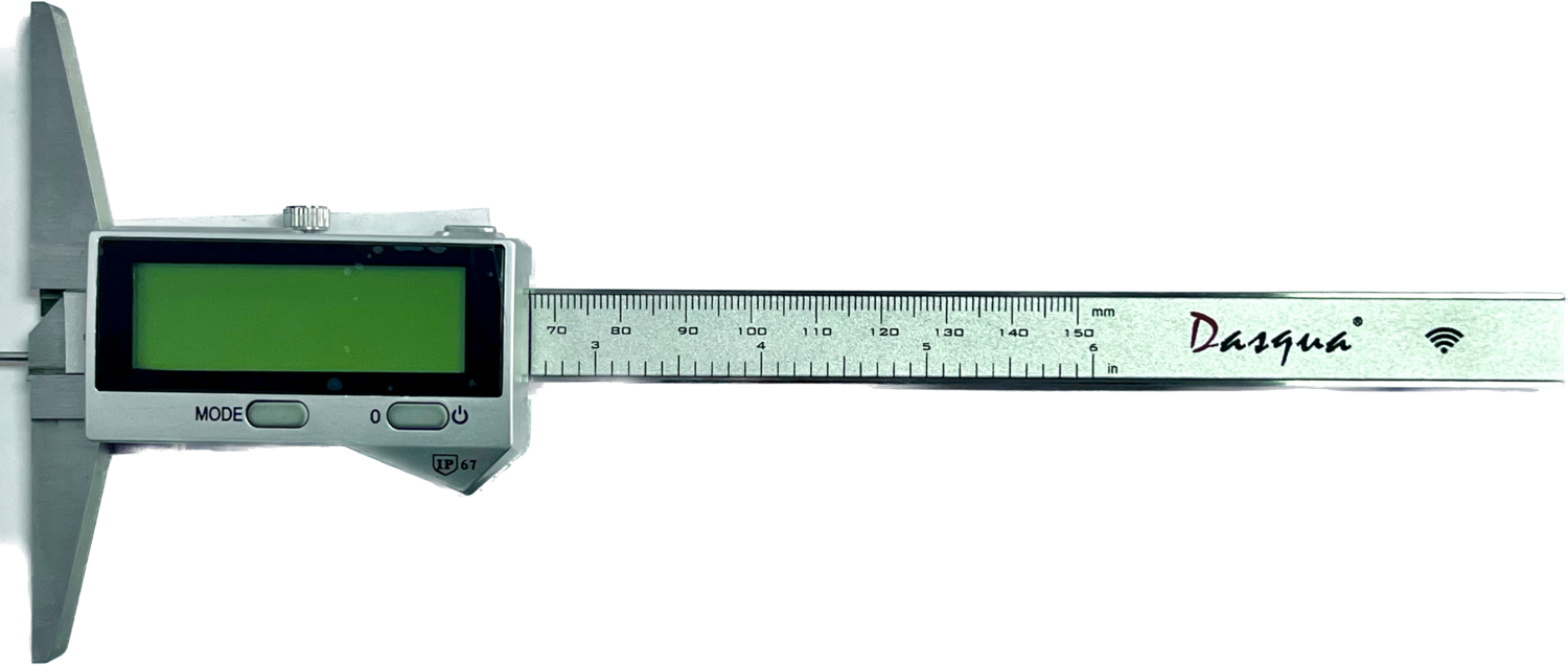 Dasqua IP67  ​Built-in Bluetooth Digital Depth Caliper with needle