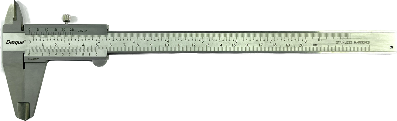 Dasqua Stainless Steel Vernier Caliper Monoblock