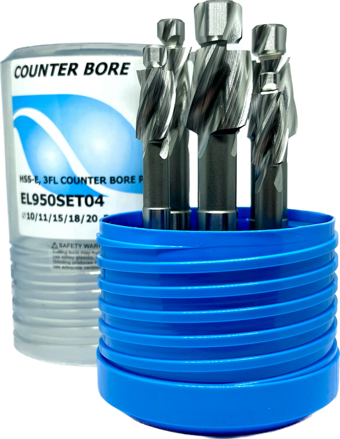 ​YG-1 HSSCo5(M35) 3FL Counter Bore Pilot Set