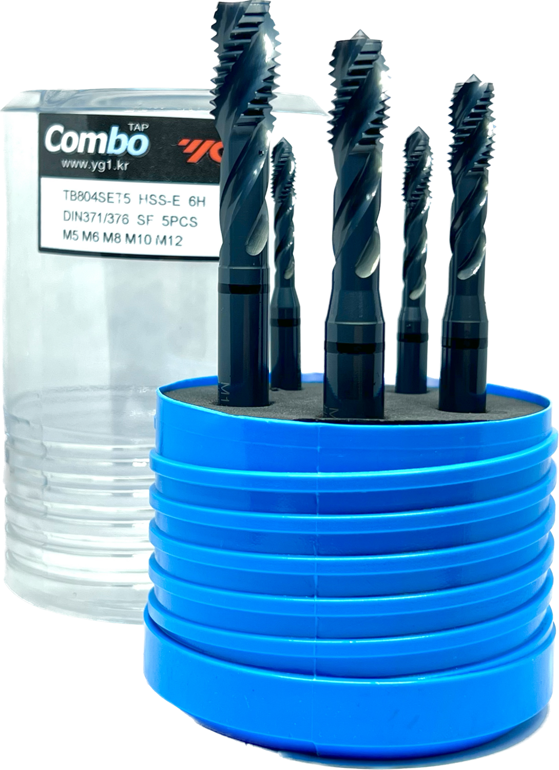 YG-1 ​HSS-E Combo Spiral Flute Tap Set