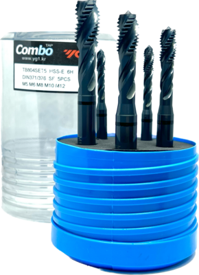 YG-1 ​HSS-E Combo Spiral Flute Tap Set
