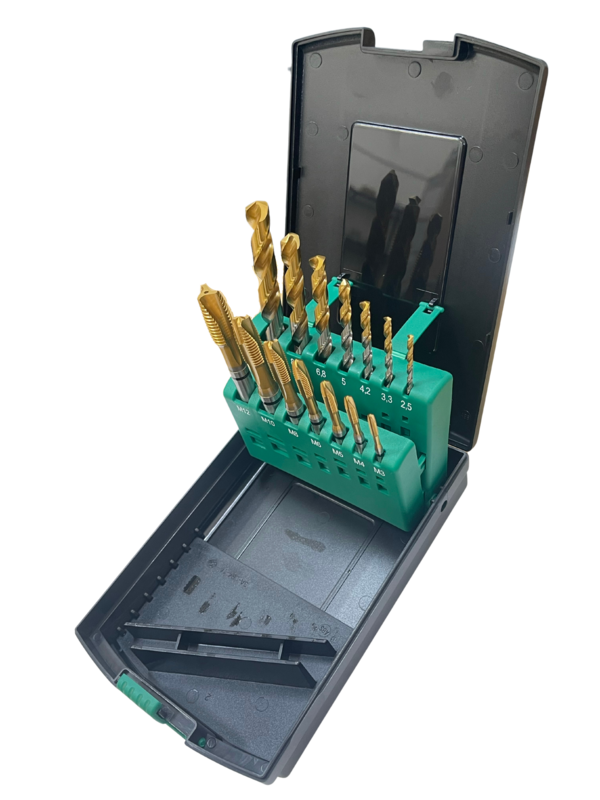 YG-1 HSS-E Combo Gold Gun/Spiral Point Tap &amp; Gold-P Drill Set