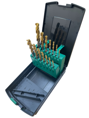 YG-1 HSS-E Combo Gold Spiral Flute Tap &amp; Gold-P Drill Set