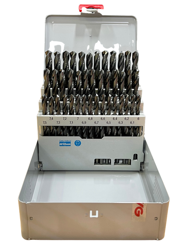 YG-1 HSS(M2) Jobber Drill Set (41pc) 6.0 to 10.0mm (0.1mm Inc)