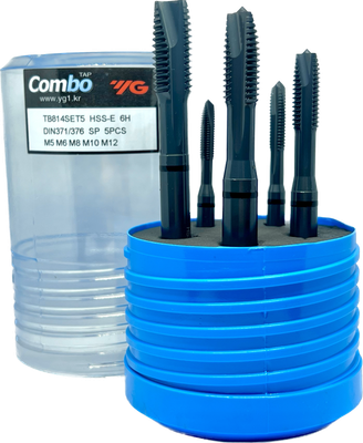 YG-1 ​HSS-E Combo Gun/Spiral-Point Tap Set